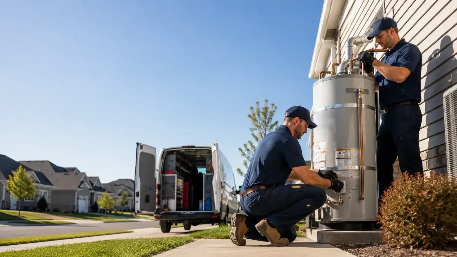Water Heater Installation in Barstow, IL